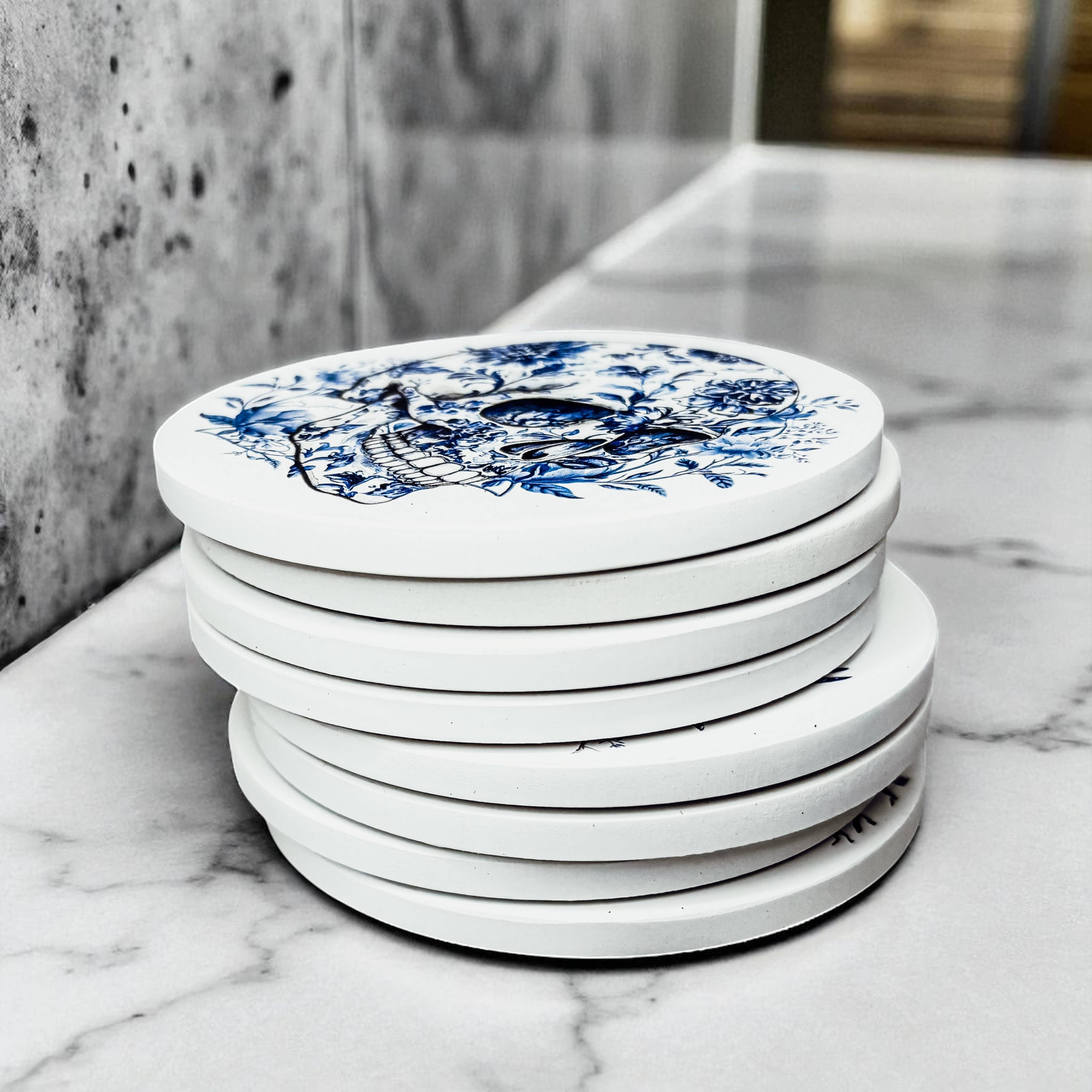 Gia Roma - Wholesale Coasters - Sale - Fall & Halloween Ceramic Coaster Sets Unique & Chic3