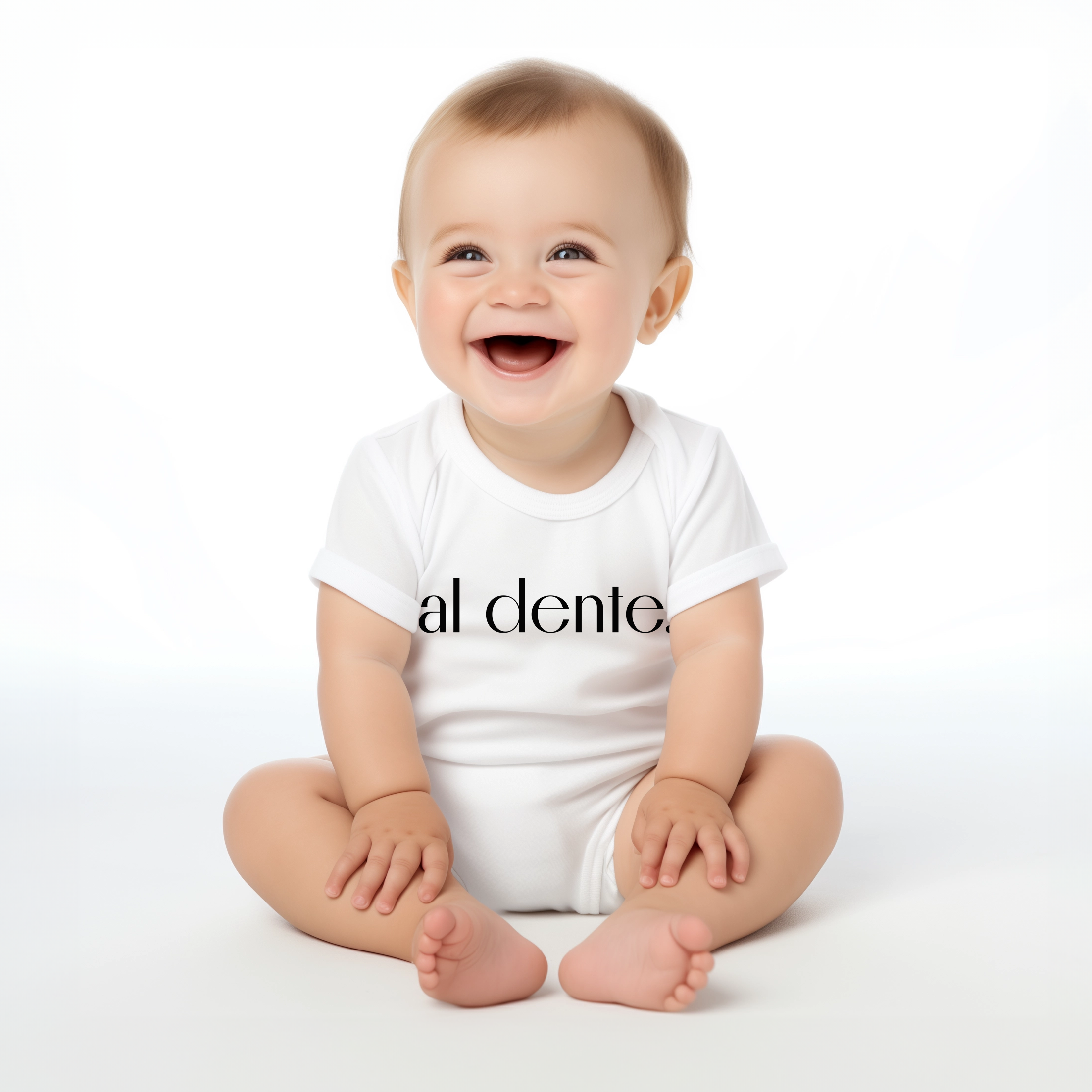 Chunky Deli – Bodysuit - Bebé por atacado – Al Dente Body de Bebé | Natural 3M, 6M, 12M1