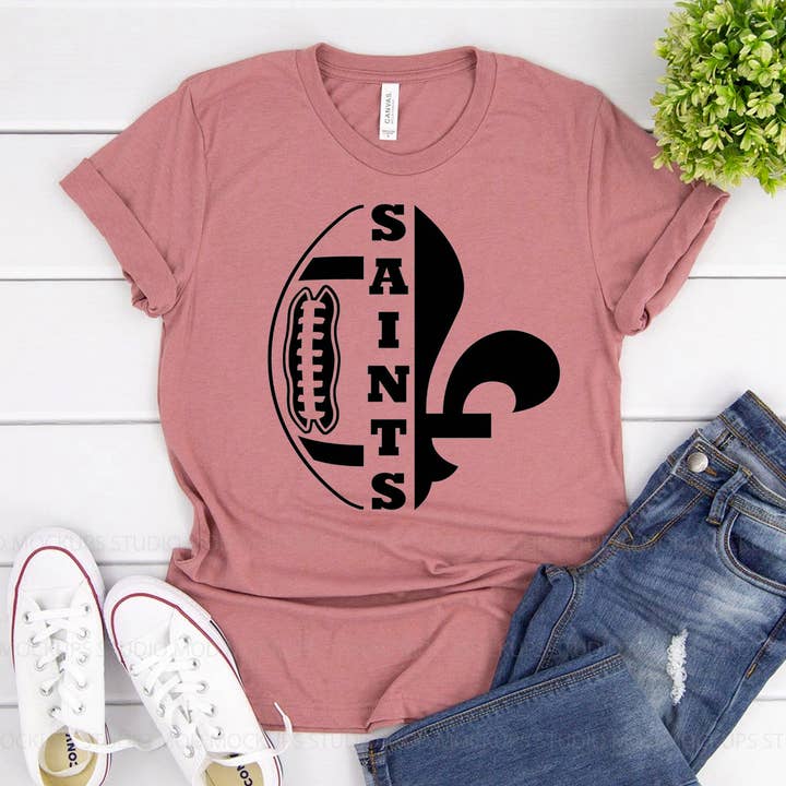 Saints T-shirt - Bella Canvas for wholesale by Printliss