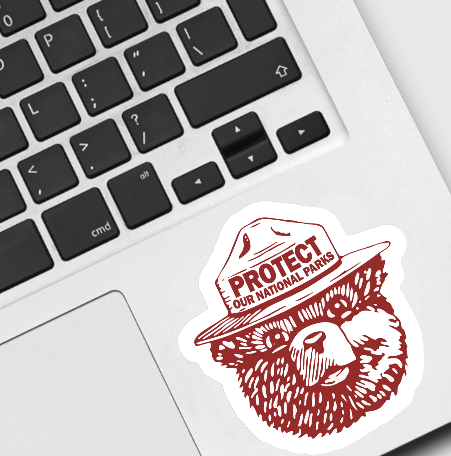 Ace the Pitmatian Co - Wholesale Sticker - Protect Our National Parks Sticker1