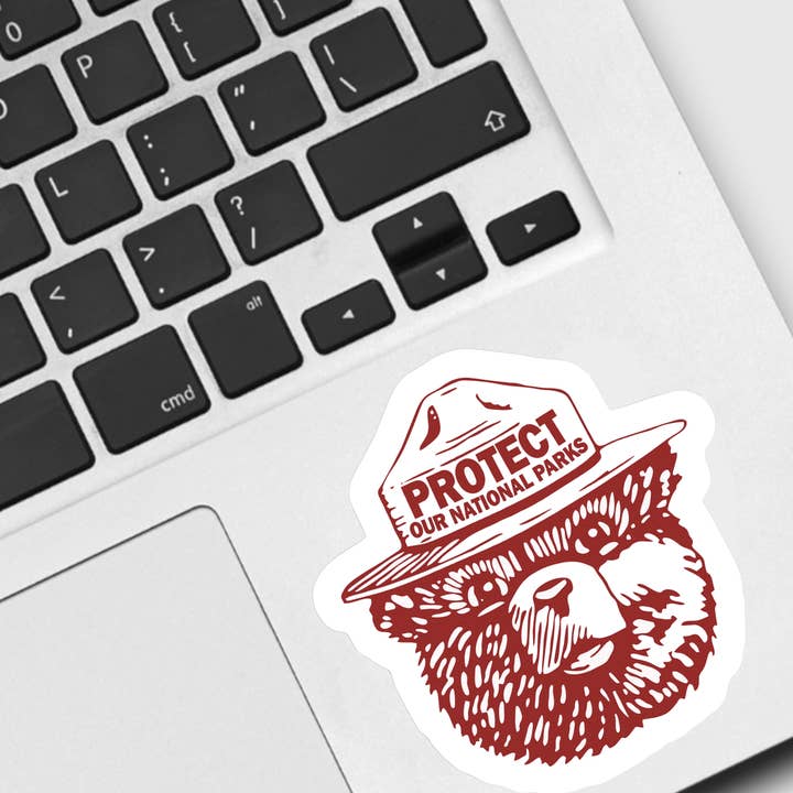 Ace the Pitmatian Co - Wholesale Sticker - Protect Our National Parks Sticker1