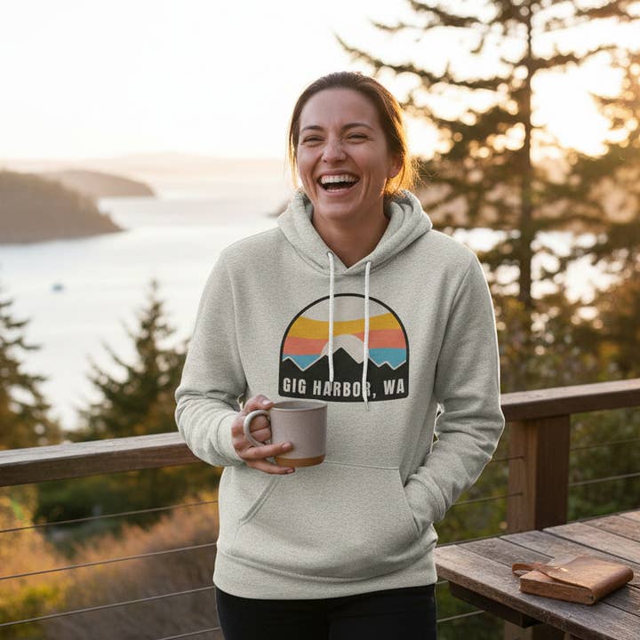 Direction Apparel - Wholesale Hoodie - Unisex - Bright Sky Midweight Pullover Hoodie3