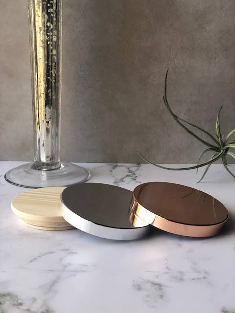 Ever Rose Candle Co. – wholesale Burkljus – 8 oz. vit | Glas torktumlare ljus | Privat etikett/anpassad7