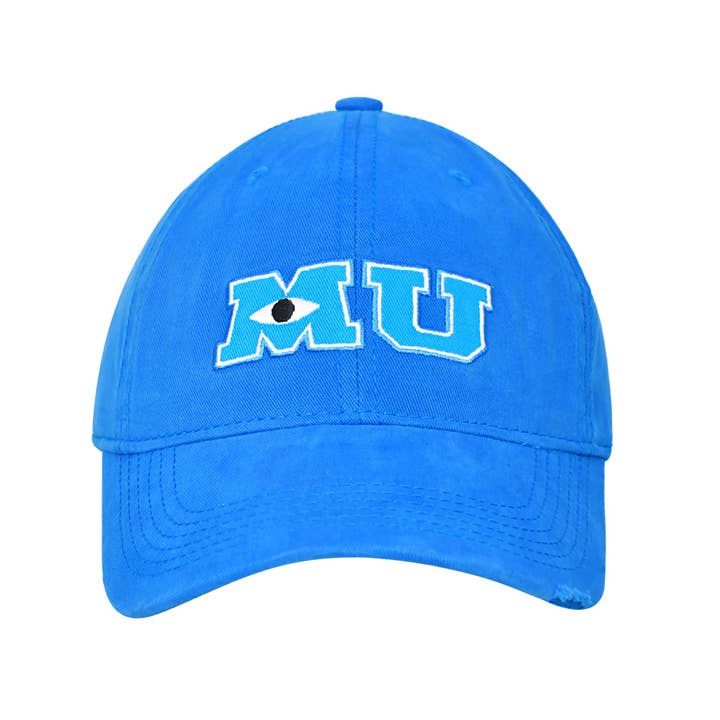 Concept One - Wholesale Baseball Cap - Unisex - Disney Pixar Monsters University "MU" Cap - Blue