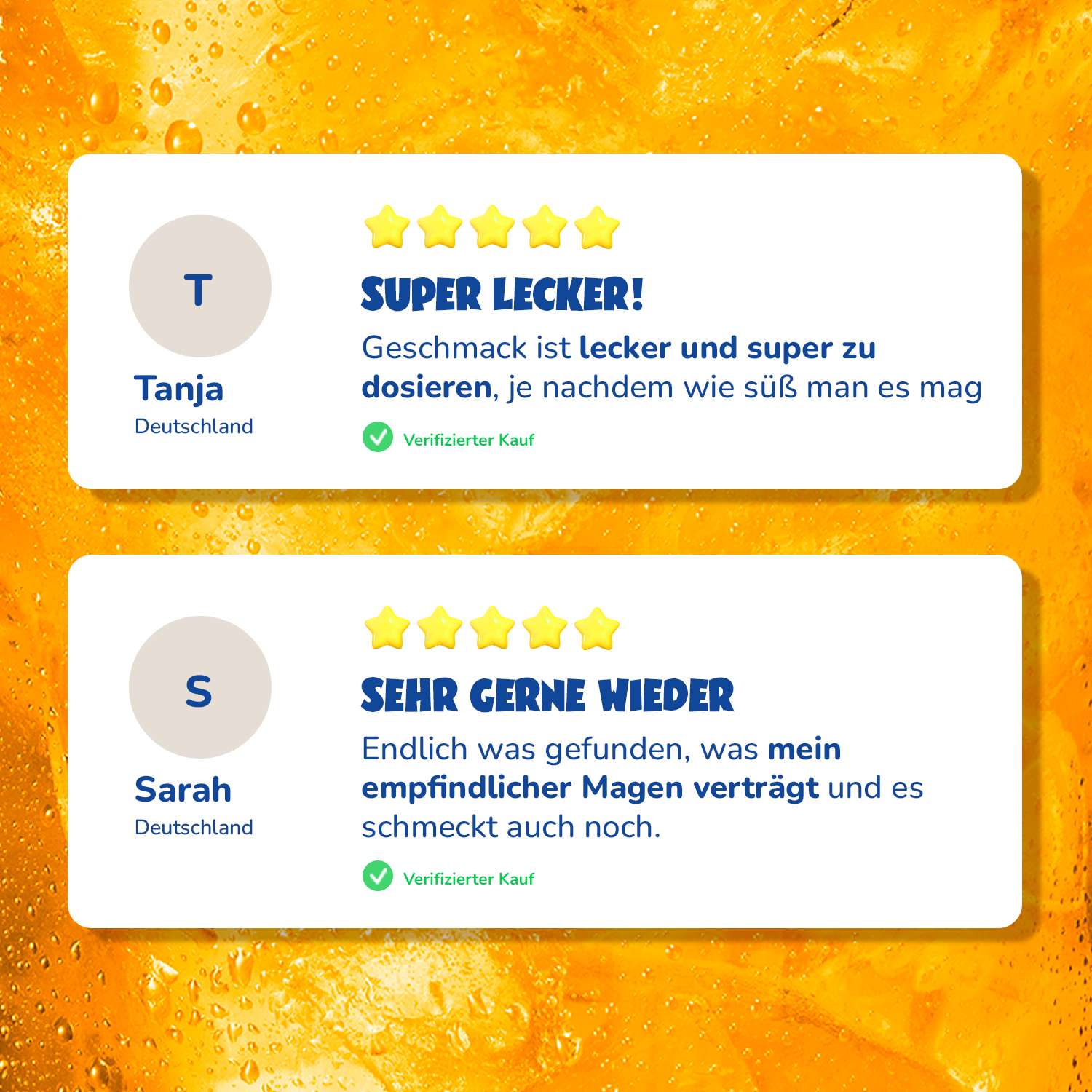 ahead - Wholesale Flavored Syrup - Zero Sugar Syrup - Orange (Tray 12x48ml)1