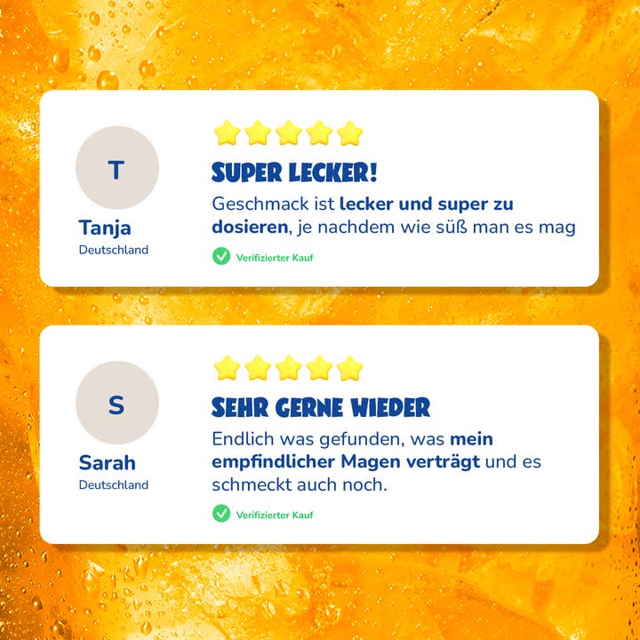 ahead - Wholesale Flavored Syrup - Zero Sugar Syrup - Orange (Tray 12x48ml)1