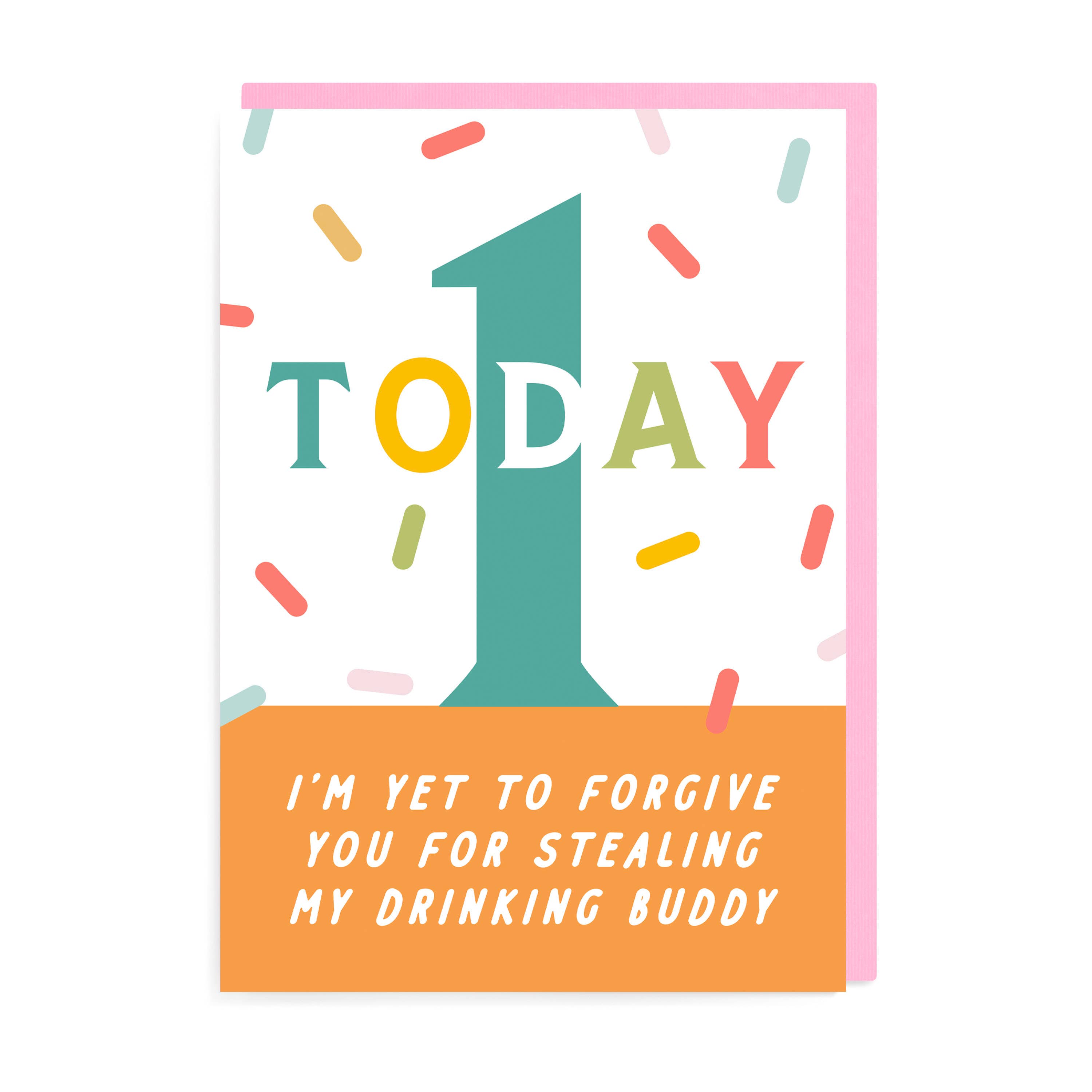 URGHH Card Co. – wholesale Birthday card – Drinking Buddy | 1 Today1