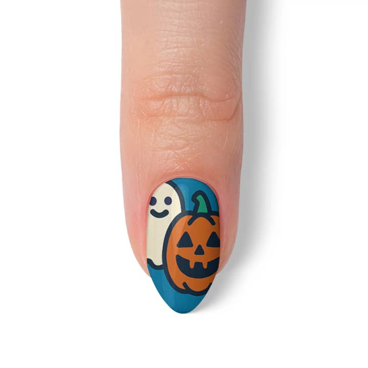 FYNE BODY - Wholesale Press-on/fake nails - Ghostly Glam Halloween Multicolor Press-On Nails84