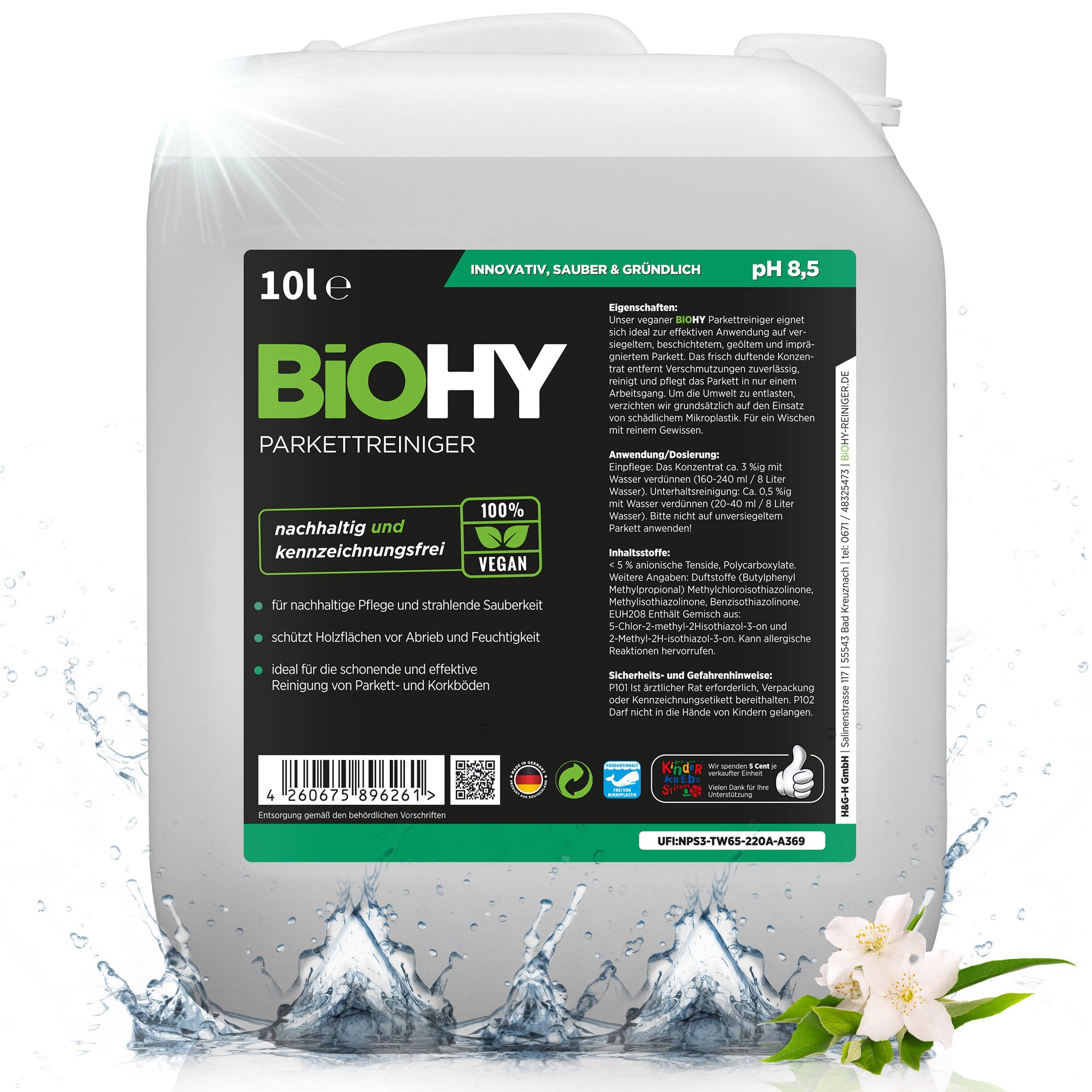 BiOHY - Wholesale Protein/Superfood Powder - BiOHY parquet cleaner, parquet cleaner, parquet care, wood floor cleaner, B2B0