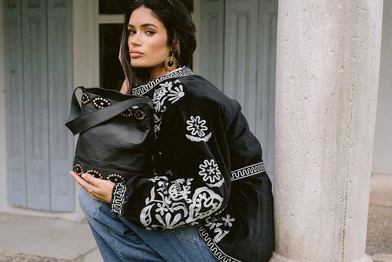 Piti Cuiti - Wholesale Shoulder Bag - Women's - SARA BLACK BAG0