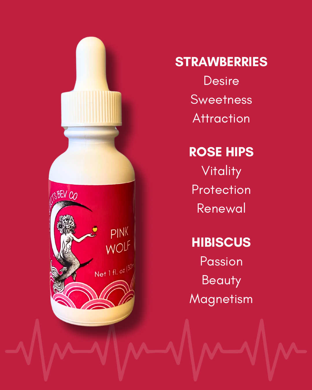 Free Spirits Beverage Company, llc - Vente Bitters - Bitters à cocktail Pink Wolf1