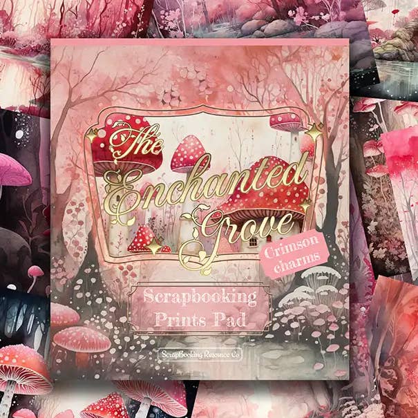 The Enchanted Grove - Crimson Charms for wholesale by Scrapbook Resource Co