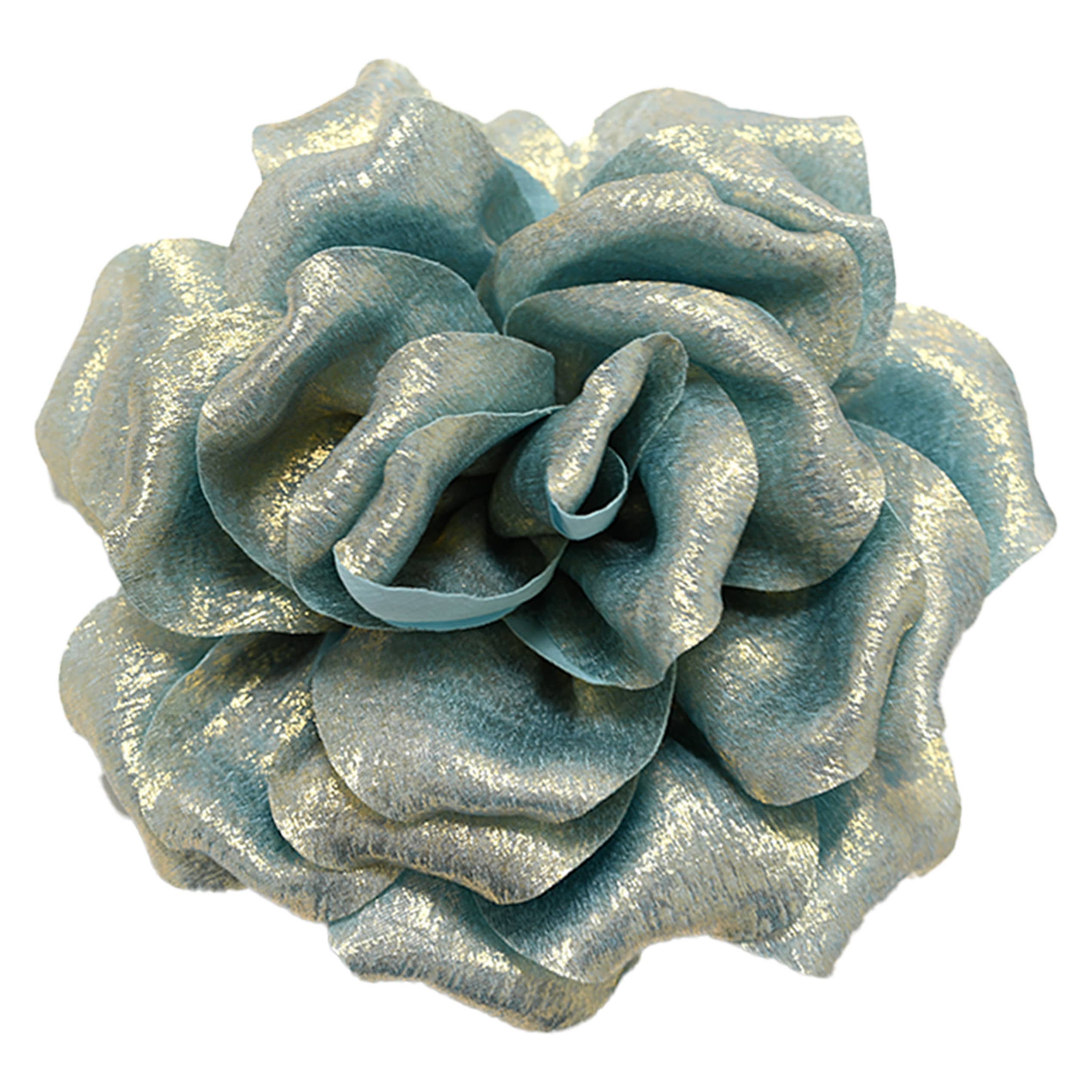 AMORINO SRL - Wholesale Barrette - Women's - 2 IN 1 HAIR ACCESSORIES AND FLOWER BROOCH - YY2361F857