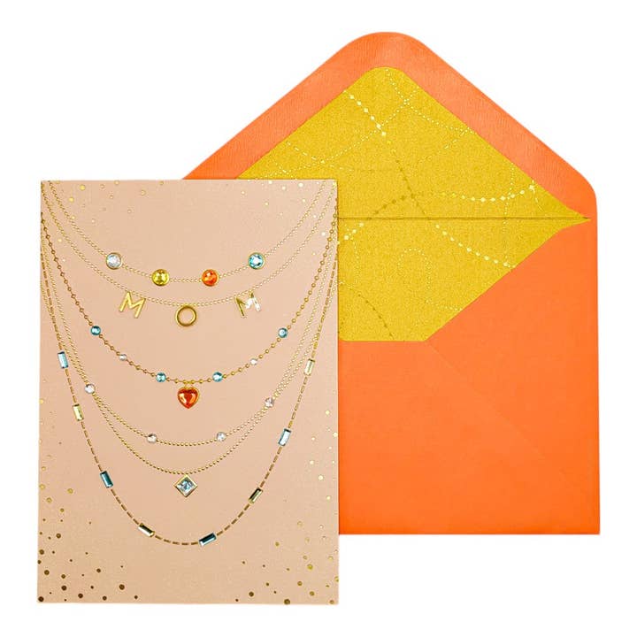 Charm Halskæde Mors Dags Kort for engroshandel hos NIQUEA.D