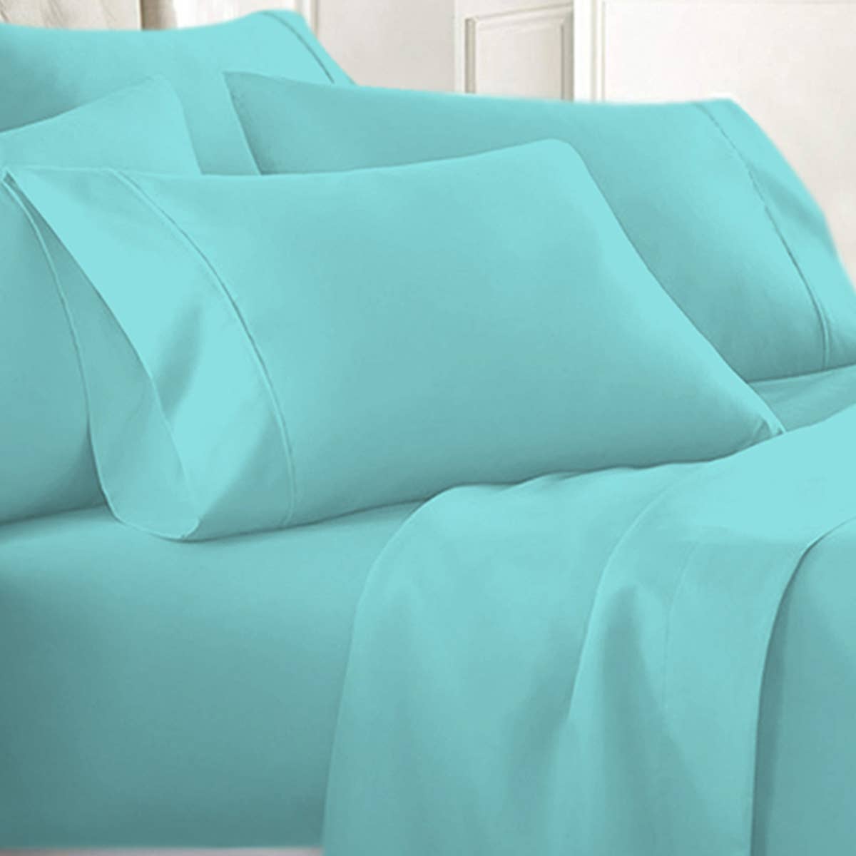 The American Gift Company (TAGCO) - Wholesale Sheet Set - ULTRA-SOFT 1600 SERIES MICROFIBER BEDSHEET SET (6-PIECE SET)8