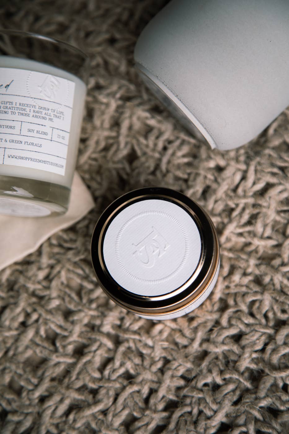 Freedom Studios - Wholesale Travel Candles - I AM Tranquil Travel Tin2