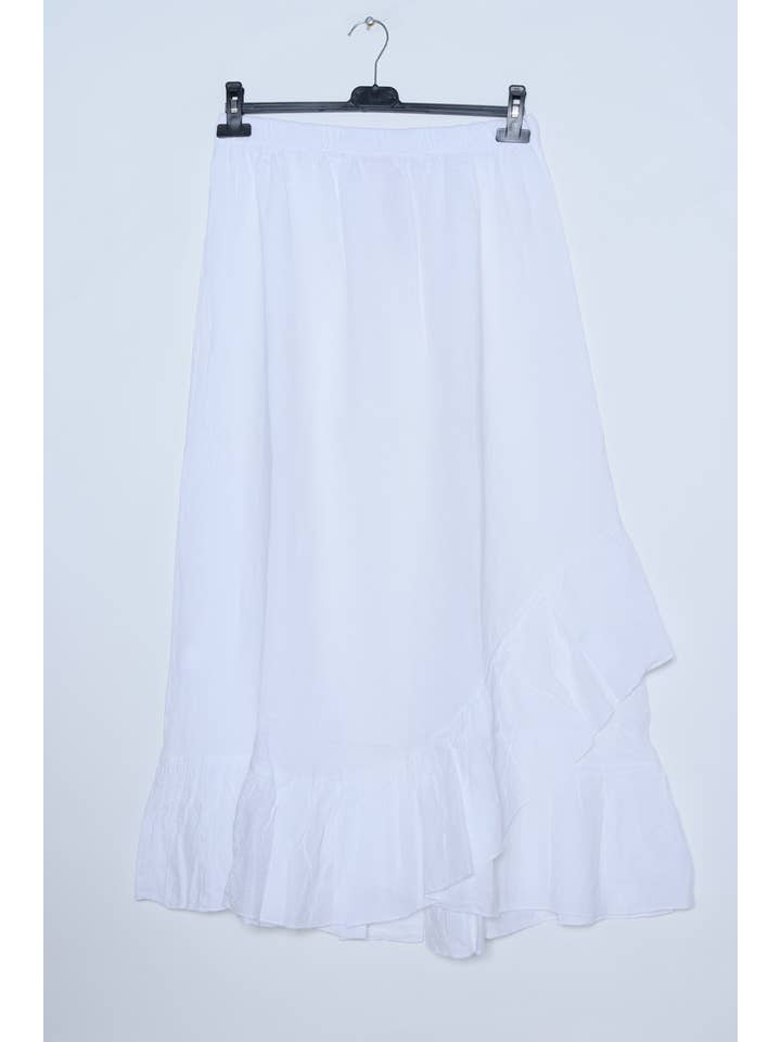 LÉA & LUC - Wholesale Skirt - Women's - 100% Linen Skirt REF. 800215