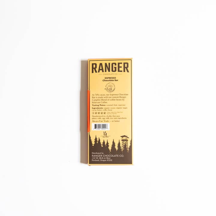 Ranger Chocolate Co. - Wholesale Chocolate Bar - Espresso Chocolate Bar