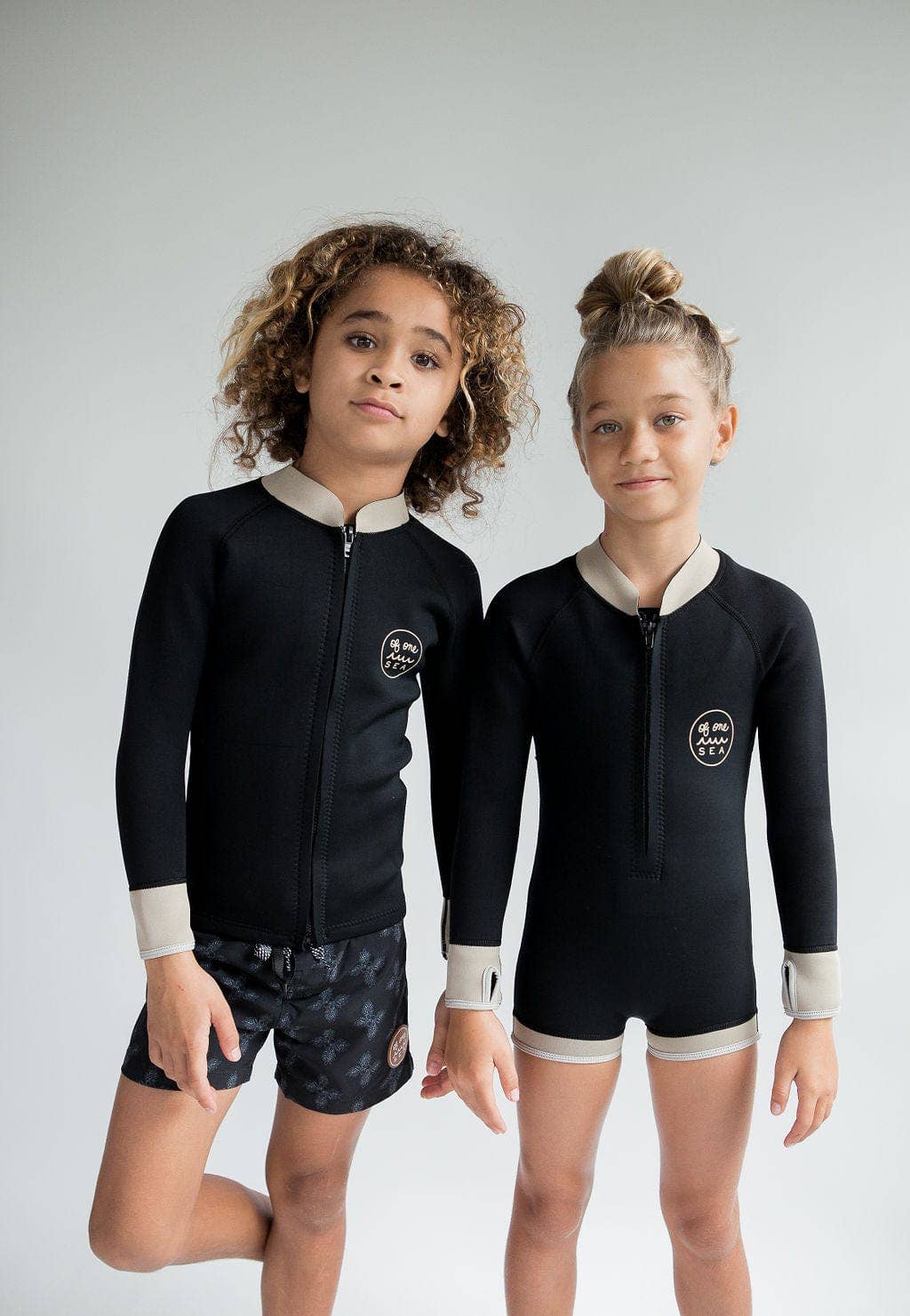 Kid's Natural Rubber Wetsuit in Long Sleeve Top for wholesale on Faire3