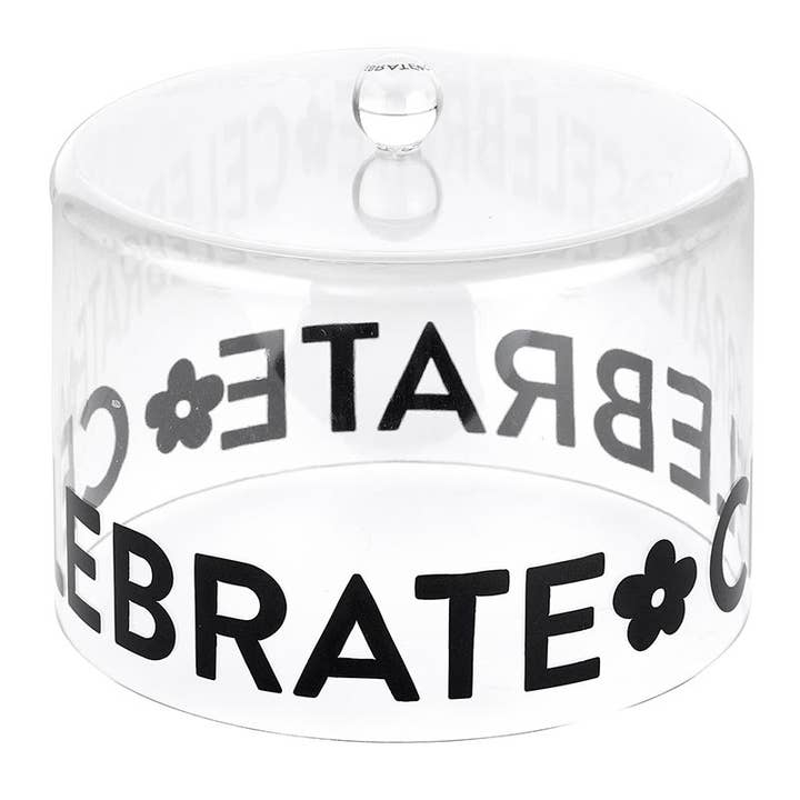 Santa Barbara Design Studio by Creative Brands - Wholesale Cake Stand - Acrylic Cake Dome - Celebrate - Large