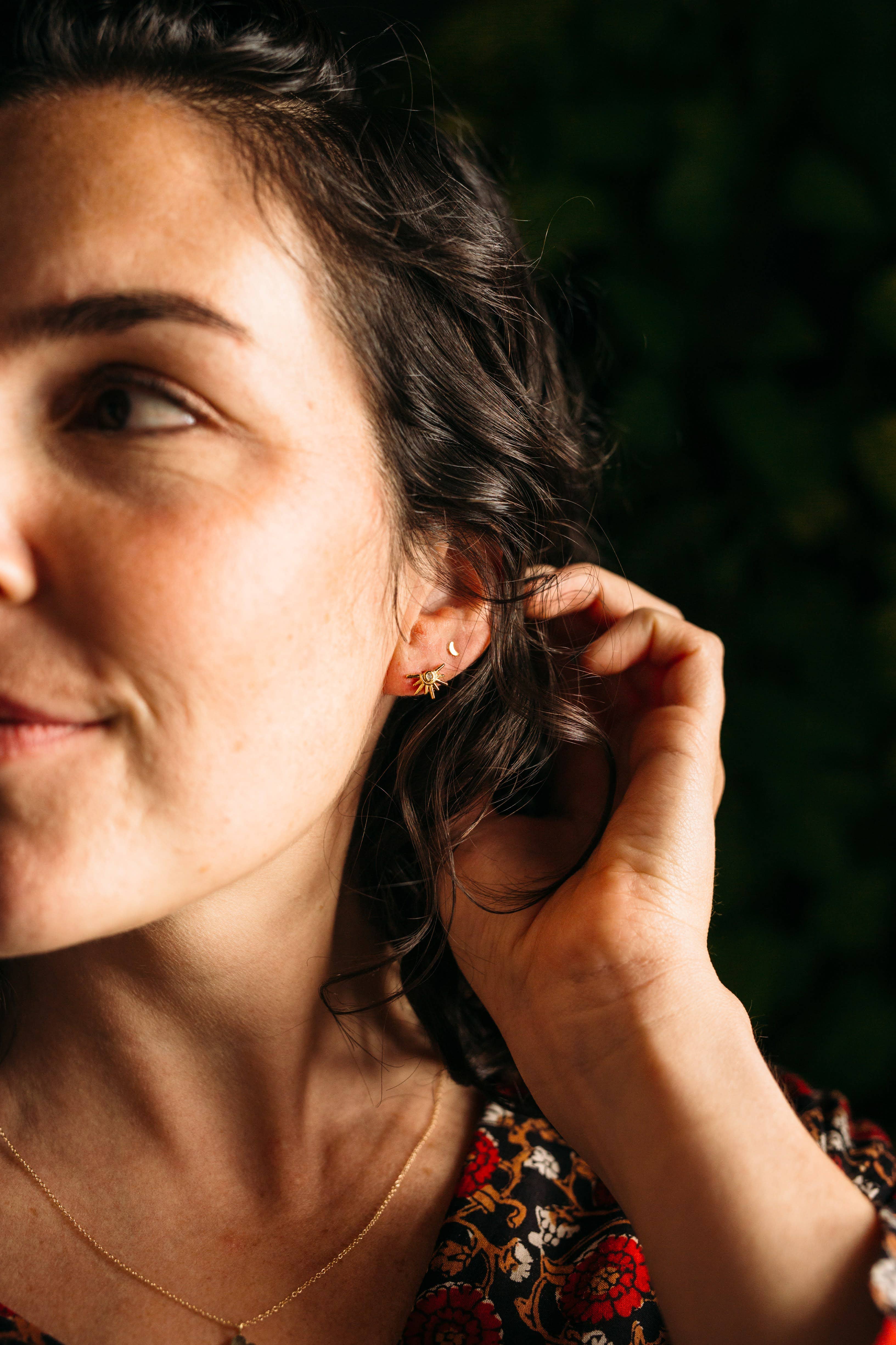 Crafts & Love - Wholesale Stud/Post Earrings - Starburst Studs2