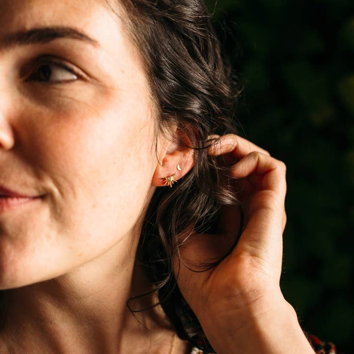 Crafts & Love - Wholesale Stud/Post Earrings - Starburst Studs2