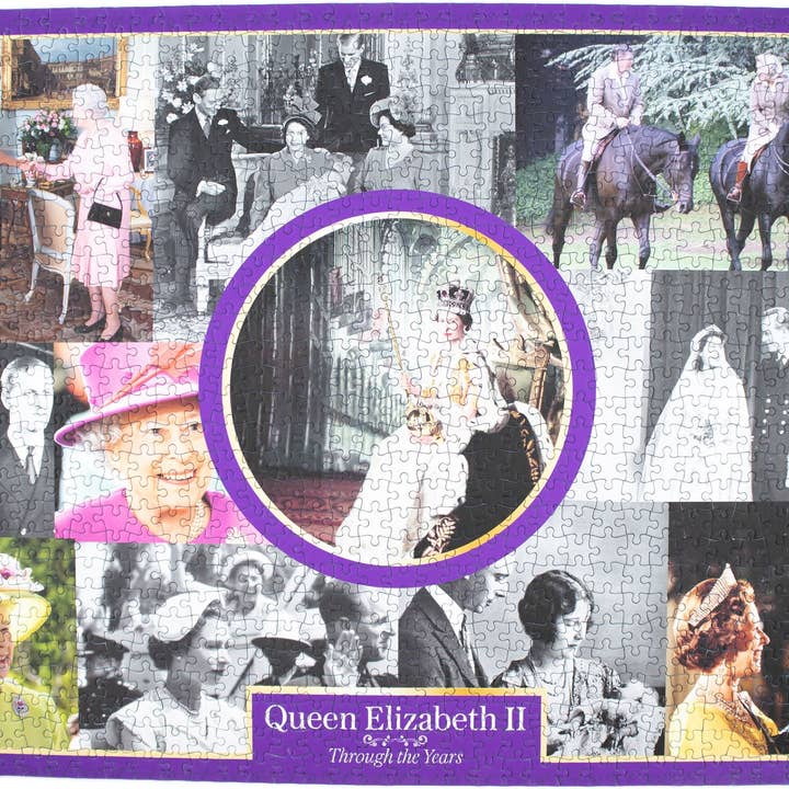 All Jigsaw Puzzles – wholesale Pussel - Vuxen – Drottning Elizabeth II genom åren 1000 bitar pussel5