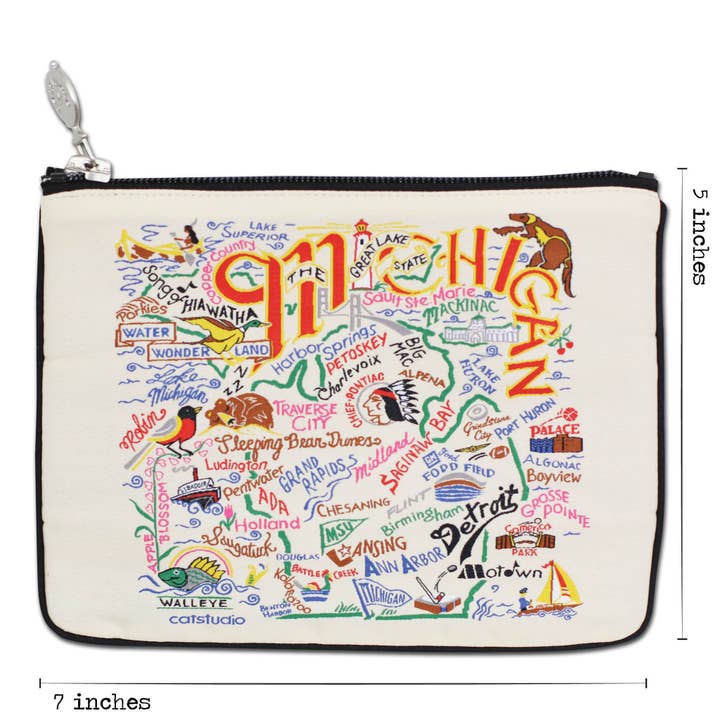 catstudio - Wholesale Pouch - Unisex - Michigan Zip Pouch