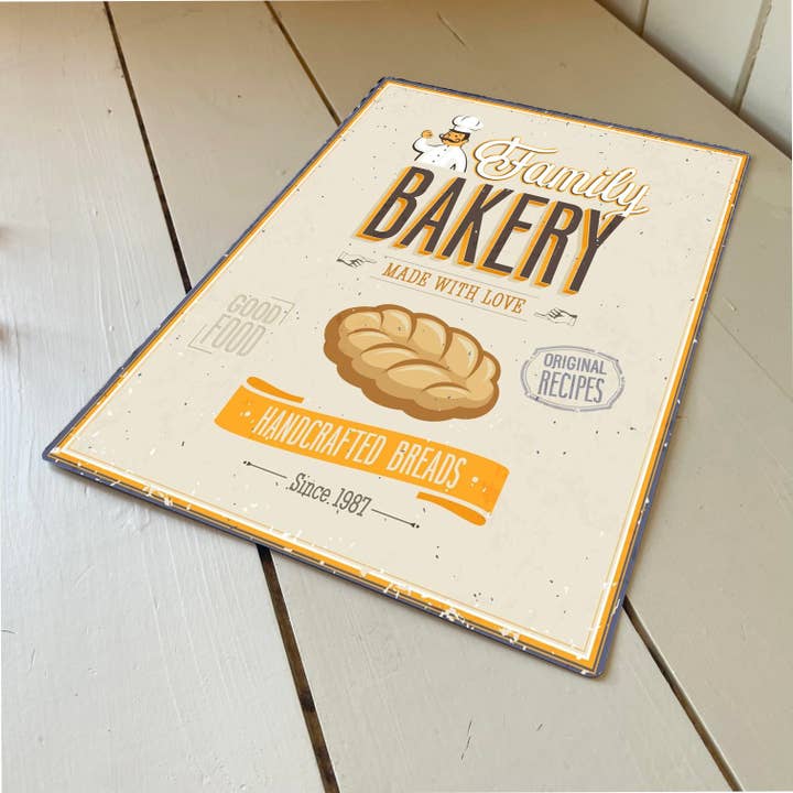 Placa de parede de propaganda de metal por atacado de The British Metal Signs Company