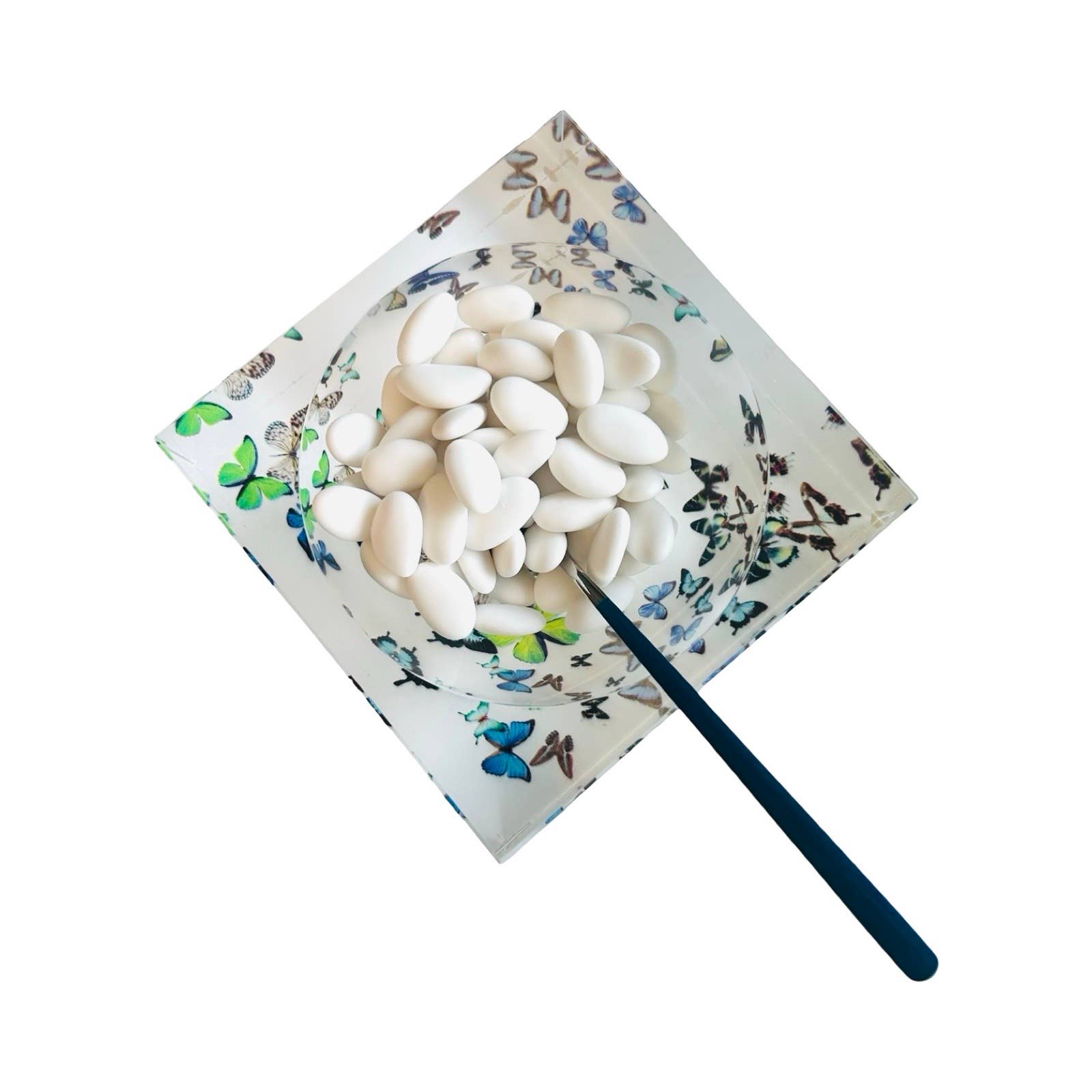 Maven Home - Wholesale Decorative Plate/Dish/Bowl - Aura Acrylic Bowl, Kaleidoscope4