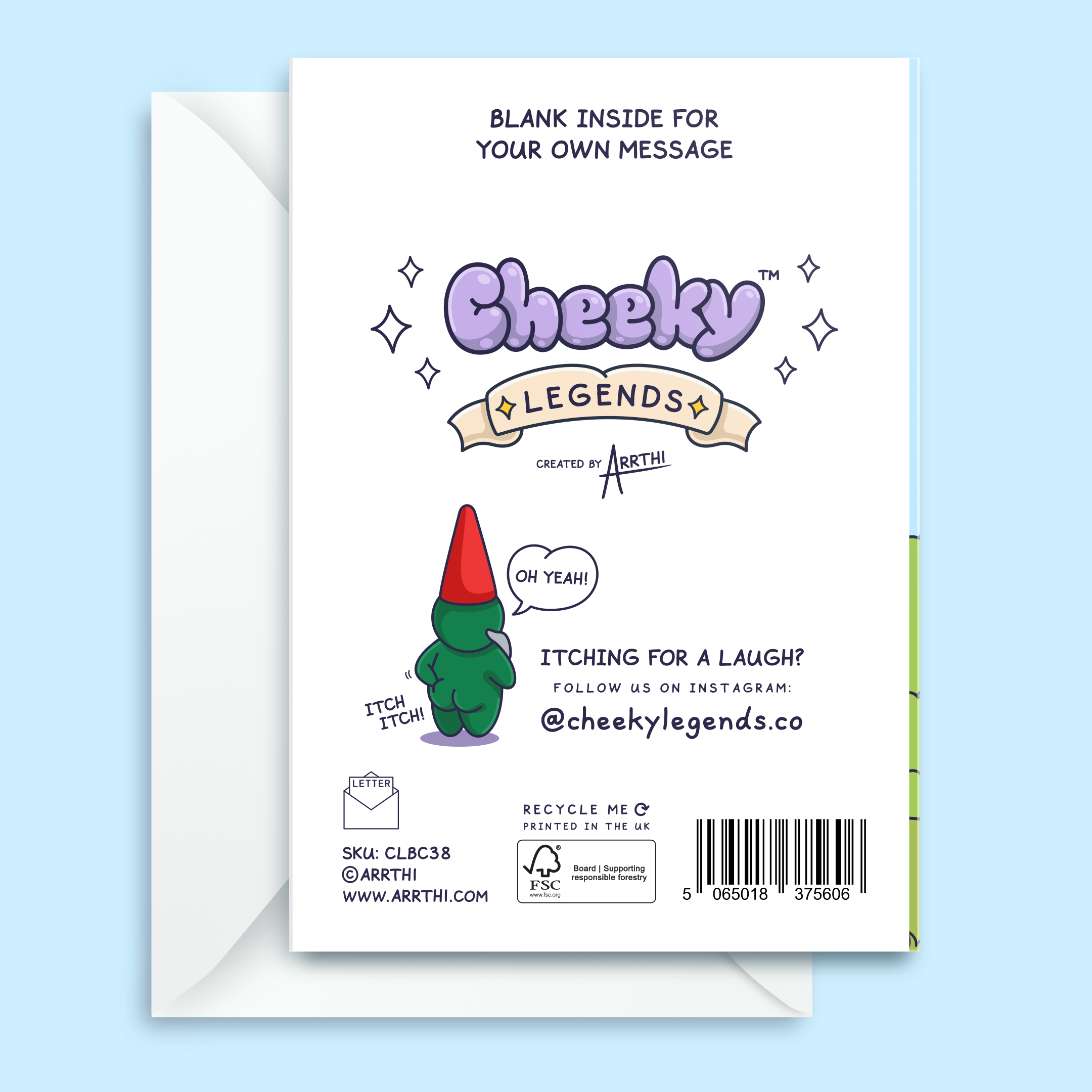 Cheeky Legends - Wholesale Birthday Card - Funny Birthday Card - Trimming Her Bush and His Balls - Garden Gnomes3