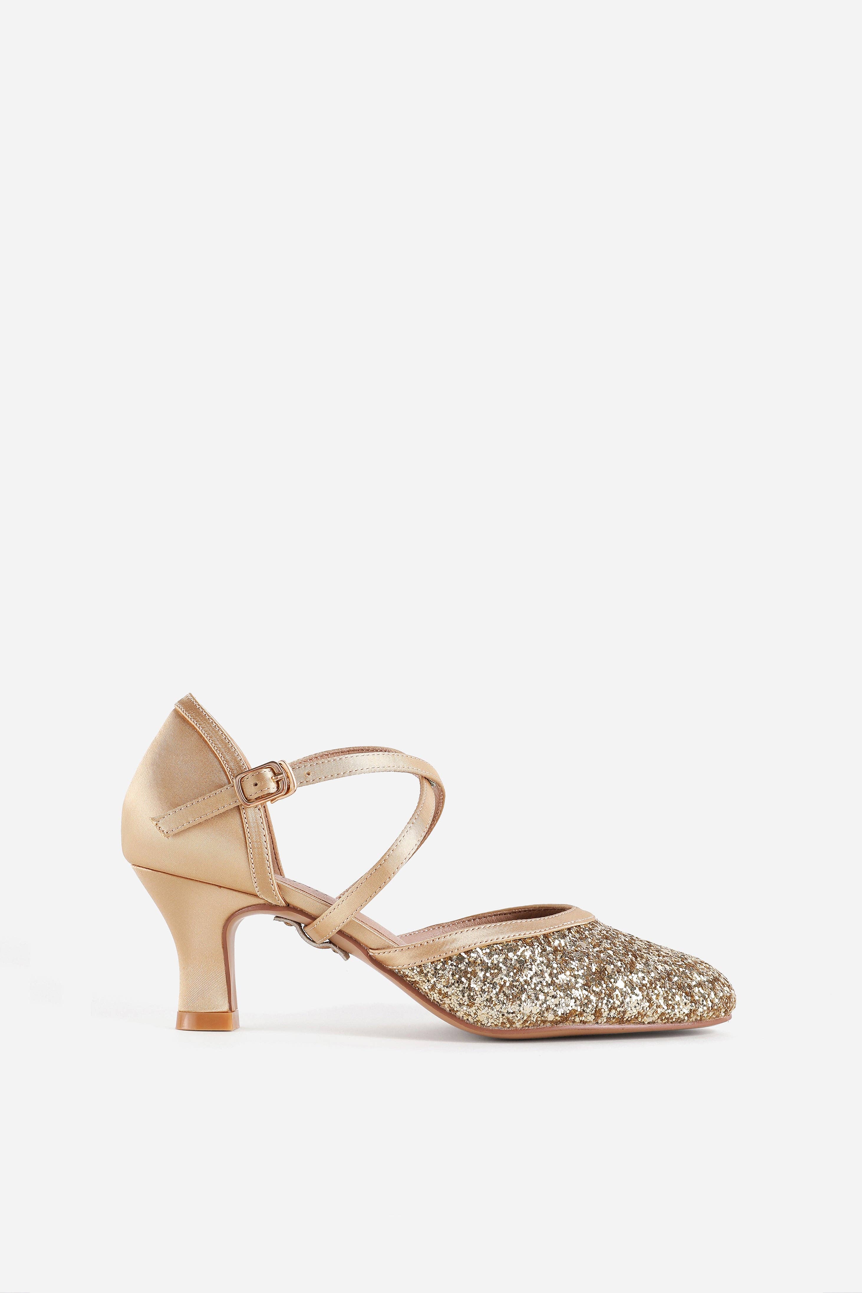 BABEYOND - Wholesale Low Heels - Women's - Closed Toe Flash Latin Dance Shoes7