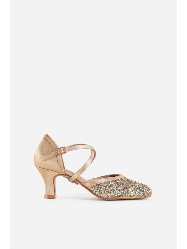 BABEYOND - Wholesale Low Heels - Women's - Closed Toe Flash Latin Dance Shoes7