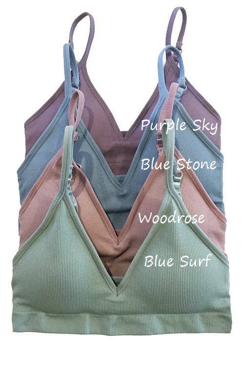 Vanilla Monkey - Wholesale Bra - Women's - Ribbed Seamless Bra4