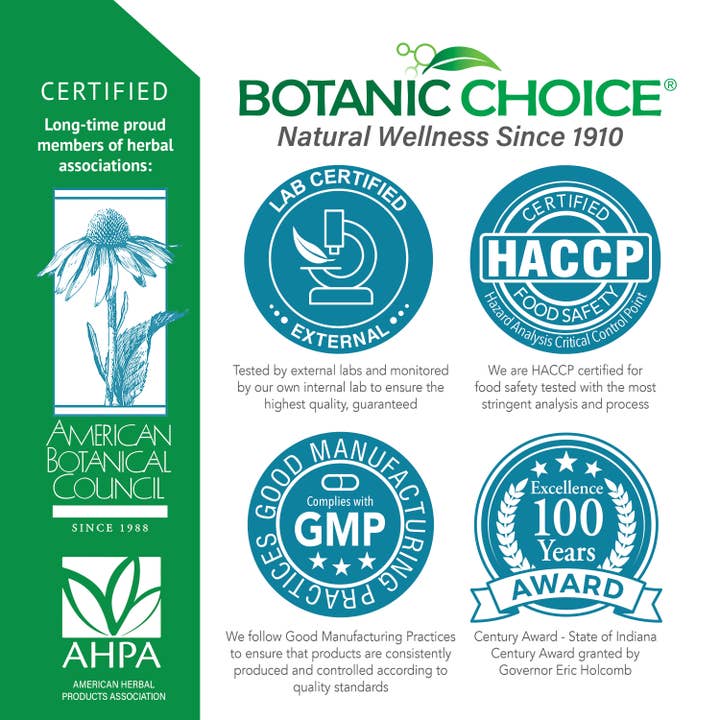 Botanic Choice - Wholesale Oral Supplement/Vitamin - Botanic Choice CircuPlus 1500® - 90 Vege Capsules