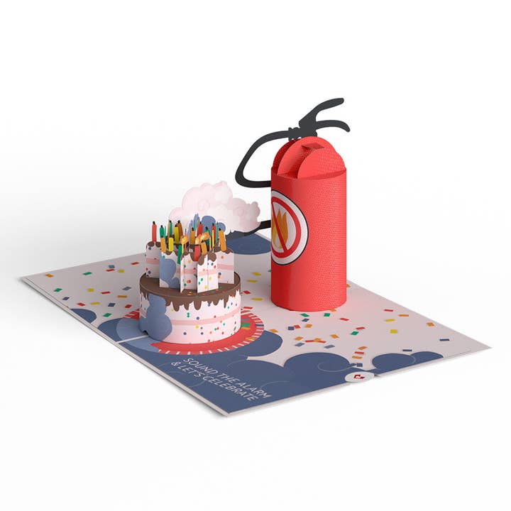 Lovepop Cards - Wholesale Birthday Card - Holy Smokes You're Old Birthday 5''x7'' Card, Birthday Cards