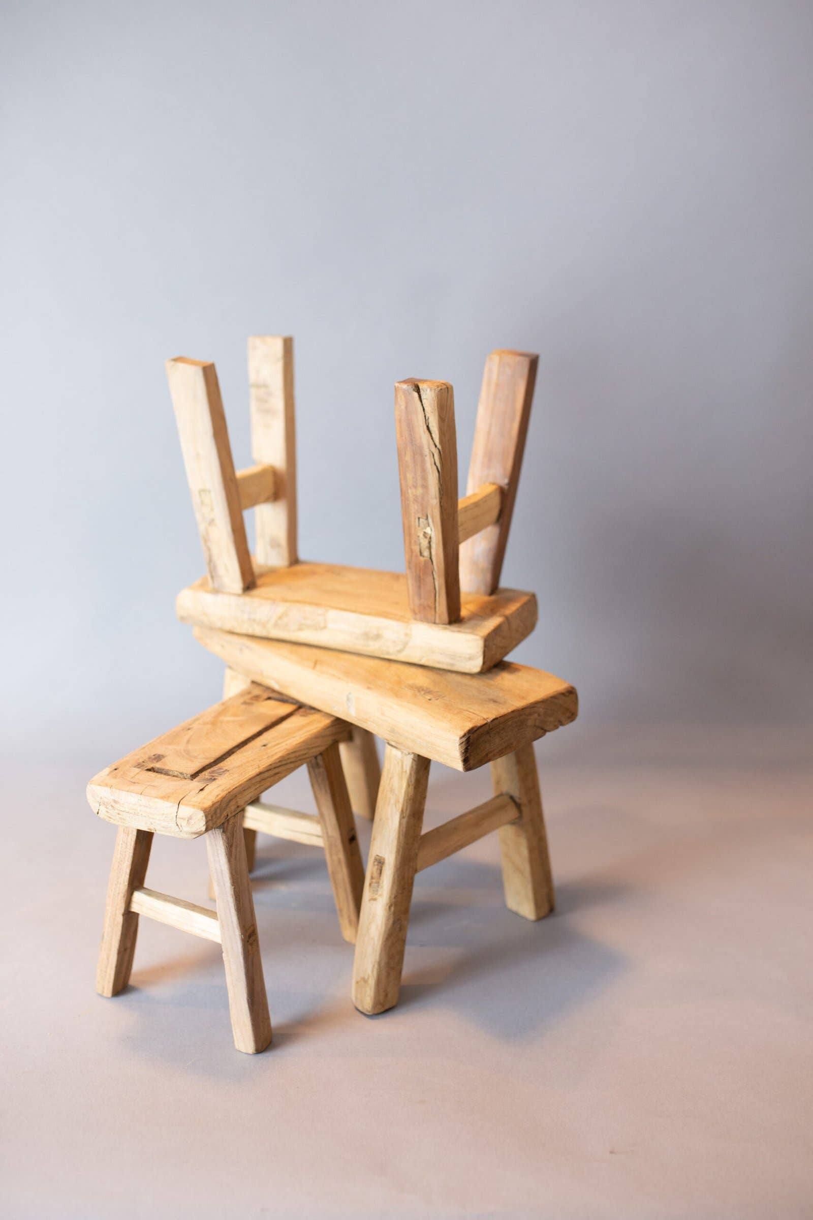 Curated Studio - Wholesale Stool - Vintage Mini Stools1