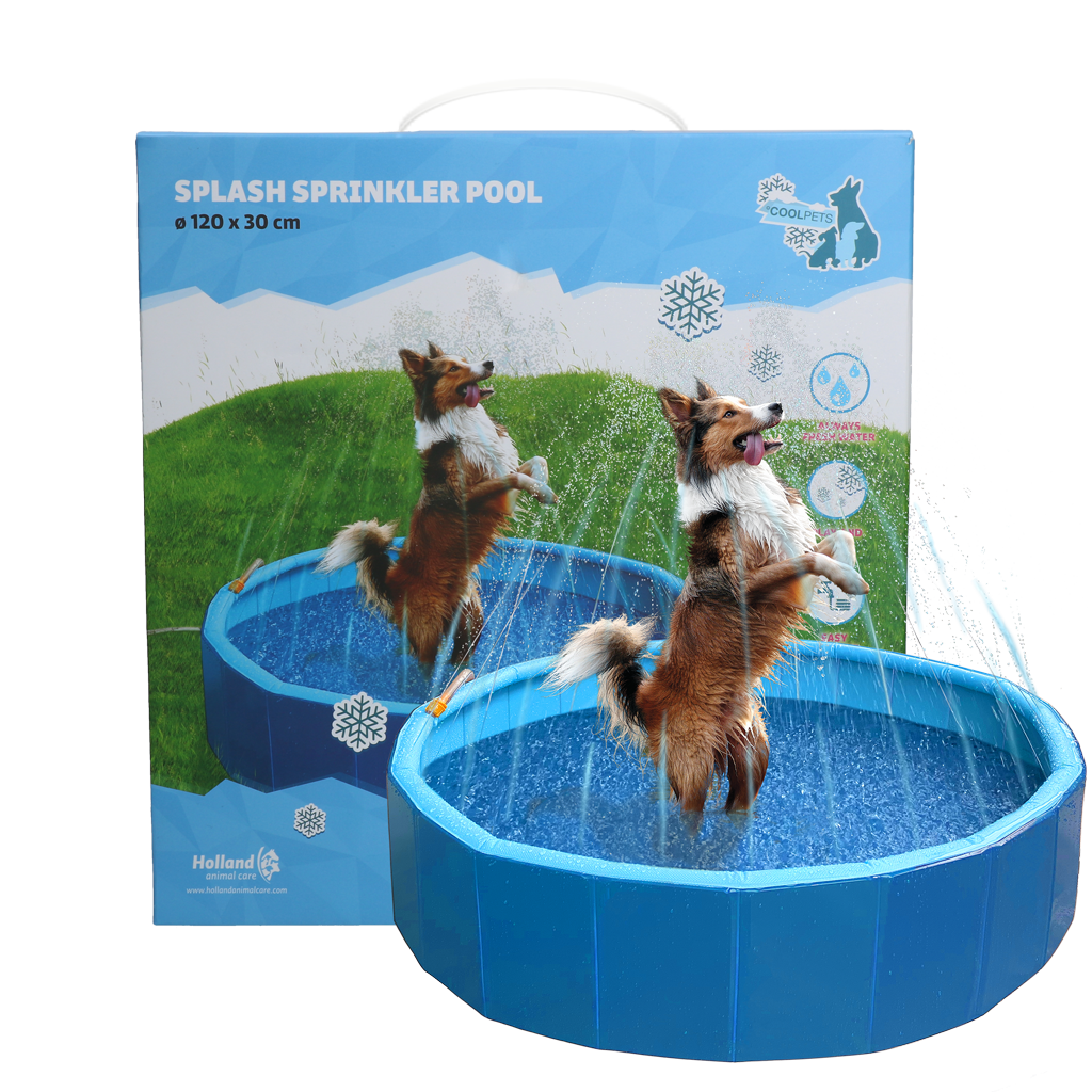 Hofman Animal Care - Wholesale Pet Toy - Dog - Coolpets Splash Sprinkler Pool 120cm, 30cm0