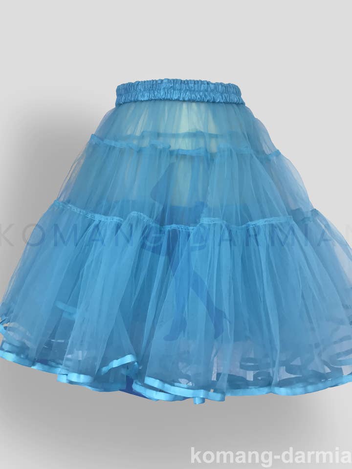 Blue Petticoat Underskirt Big Volume for wholesale by Komang Darmiani