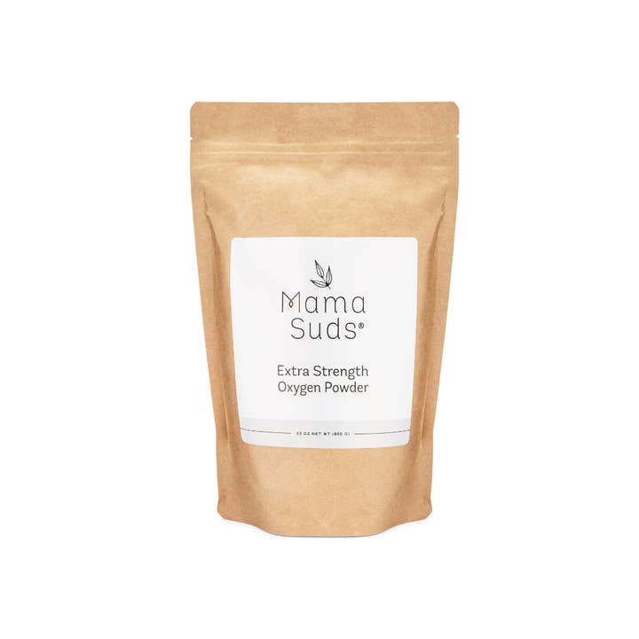 MamaSuds | Non-toxic Household Cleaners + Real Soap - Wholesale Laundry Detergent Powder/Pods - Extra Strength Oxygen Powder