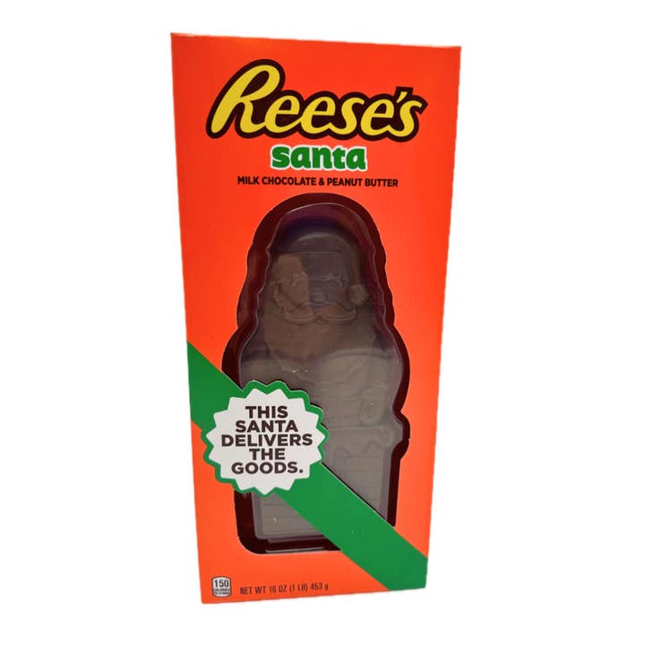 I Got Your Candy - Wholesale Chocolate - Reese's Peanut Butter Santa 1lb - 6ct