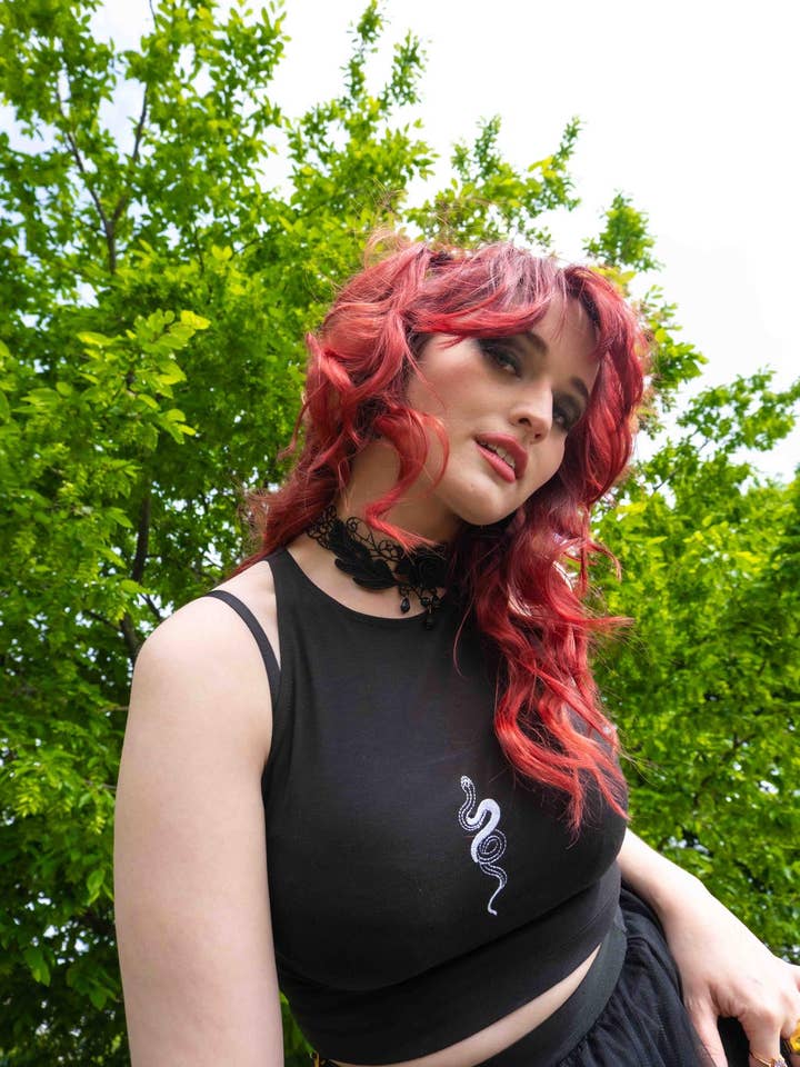 Snake - Crop Top for wholesale by Sara's threads