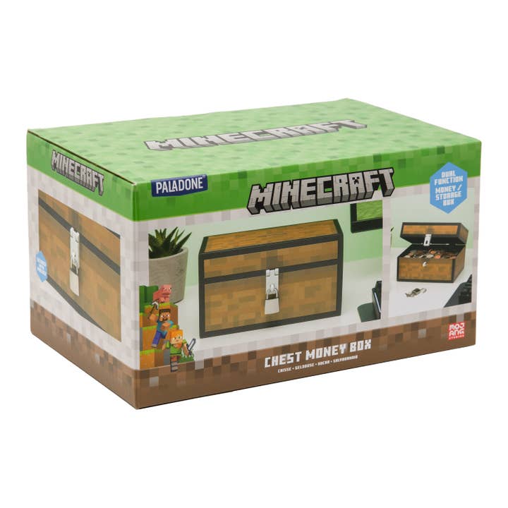 Boîte à Argent Coffre Minecraft pour la vente par Paladone