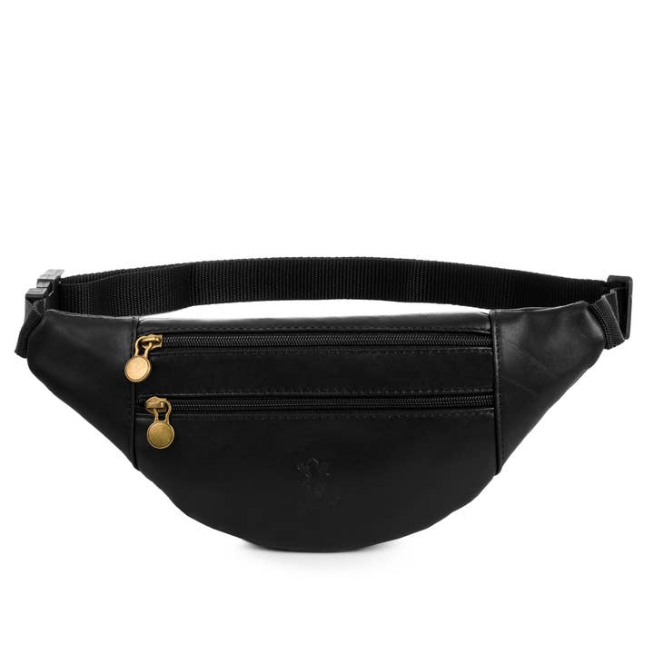 FIRENZE ARTEGIANI - Wholesale Belt Bag - Unisex - Clara Fashionable Unisex Fanny Pack. Genuine Sauvage Leather4