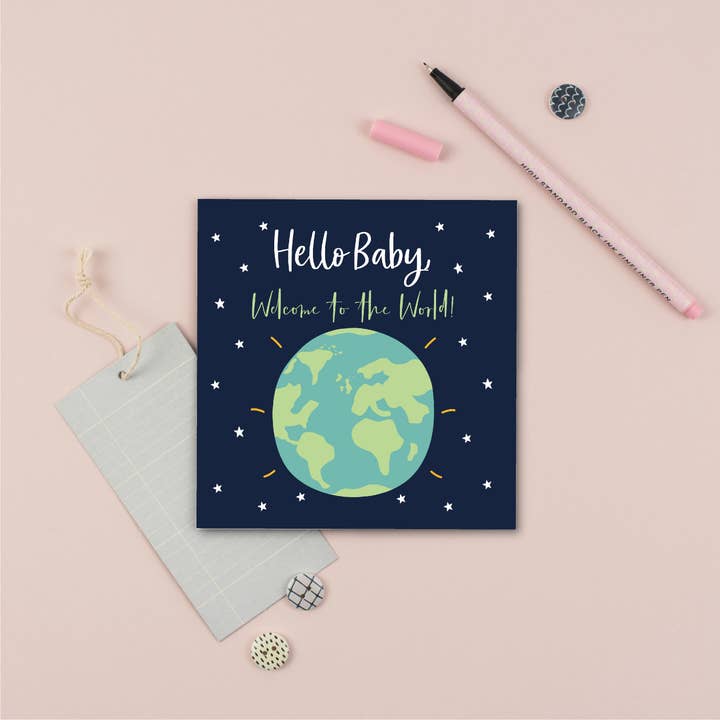 Bem-vindo ao World Baby Card por atacado de Hey Little Ginger