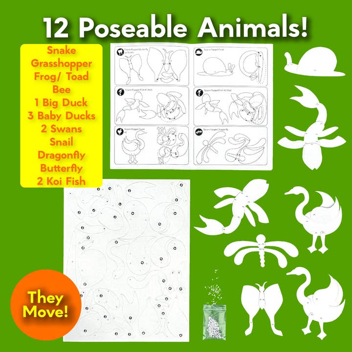 EyeConnect Crafts - Wholesale DIY Craft Kit - Kids - 3D Tunnel Book: OCEAN (Deluxe Size)12