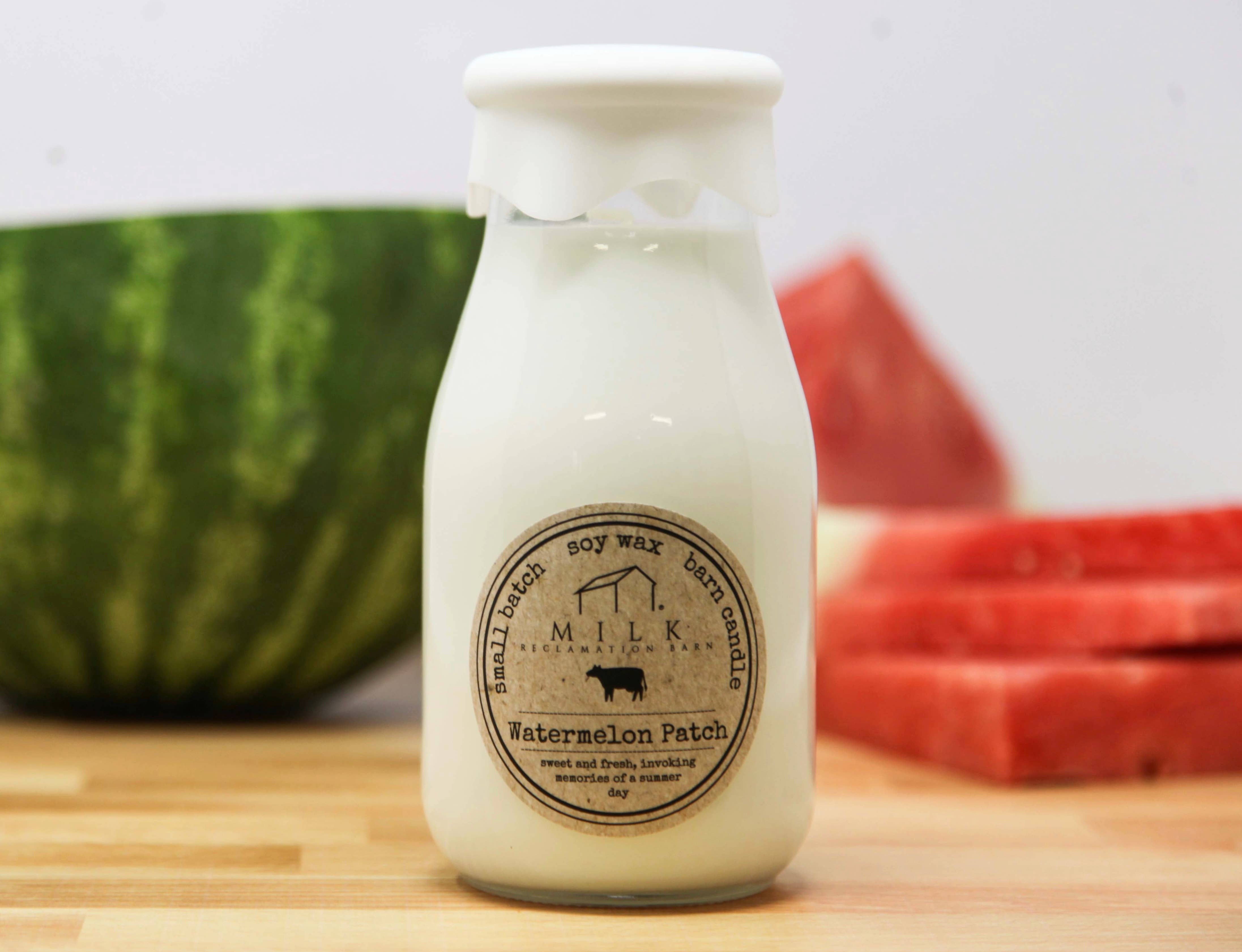 Milk Reclamation Barn - Wholesale Jar/Filled Candle - Milk Bottle Candle 13 oz32