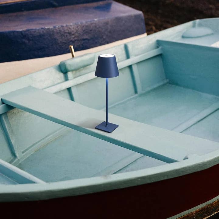 2 Pack Cordless Rechargeable LED Desk Lamp With 3 Color Stepless Dimming Blue For Home Office And Outdoor Settings for wholesale on Faire6