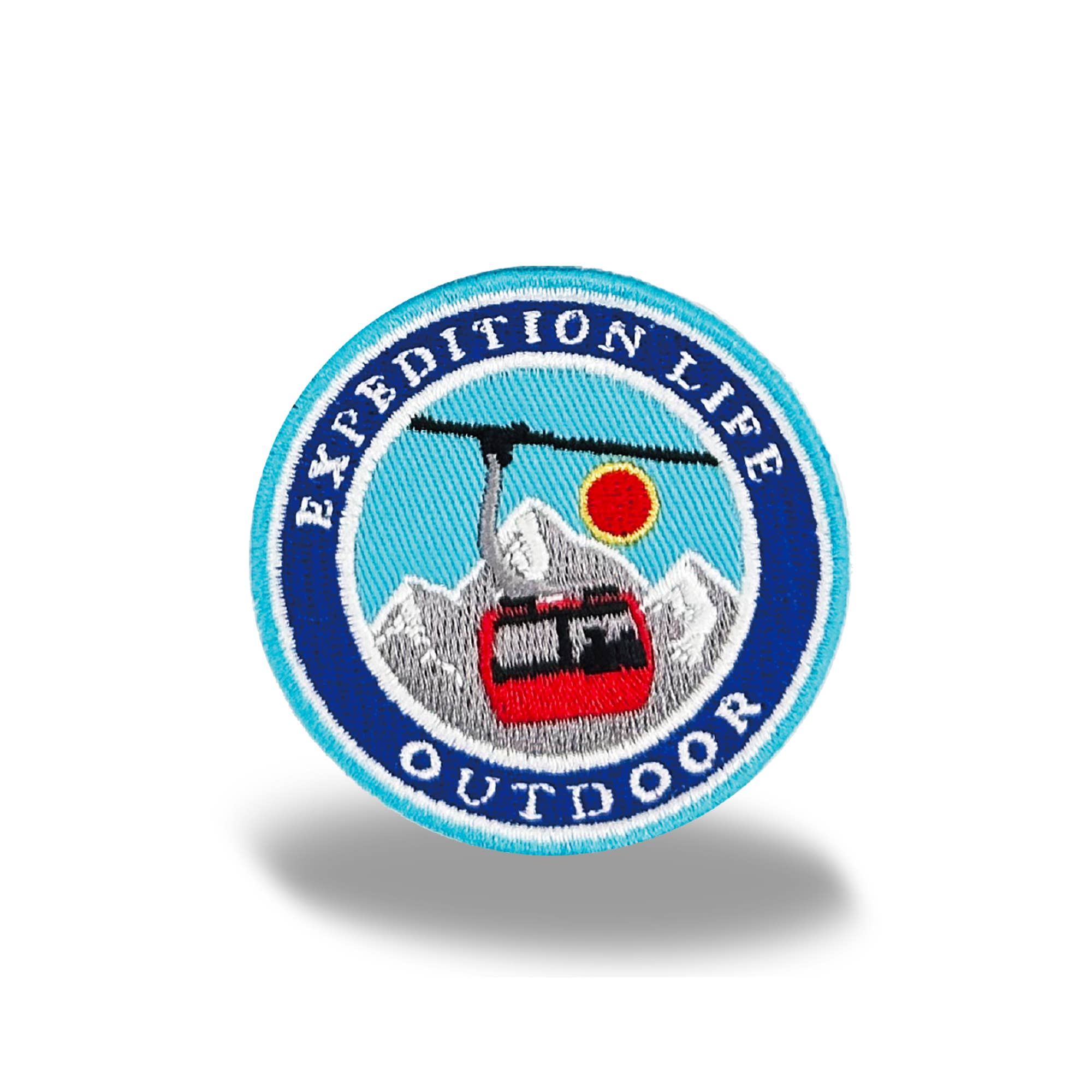 Northern Icons Creations INC - Wholesale Patch - Sneeuwberg Kabelbaan Strijkembleem