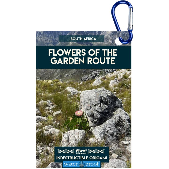 Flowers of The Garden Route-Indestructible Origami for wholesale by Flexi Field Guides